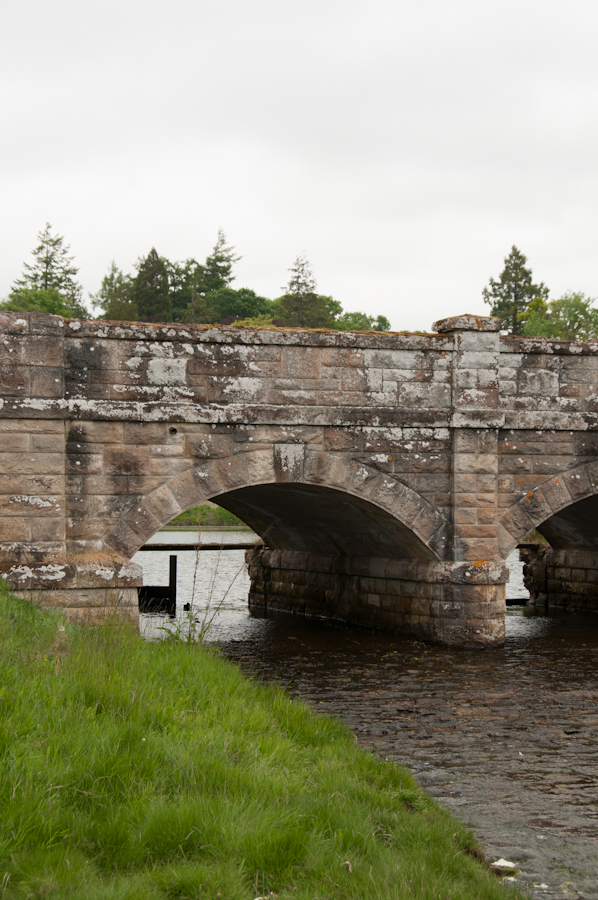 Bridge spanning Outfall of Lake Ospisdale, Skibo Castle